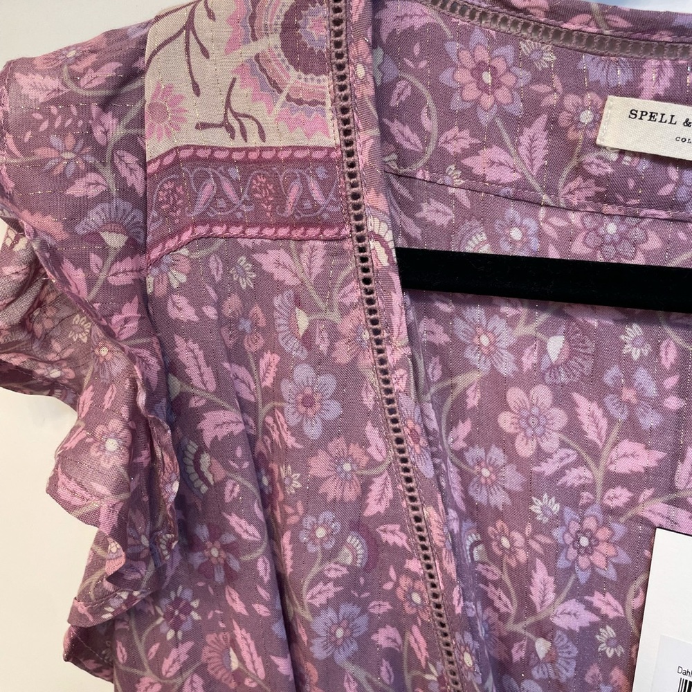 SPELL Dhalia Romper NWT - Picture 8 of 10